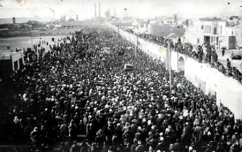 سدی که شکسته شد؛ حضور گسترده زنان با حجاب در تشییع جنازه حاج شیخ